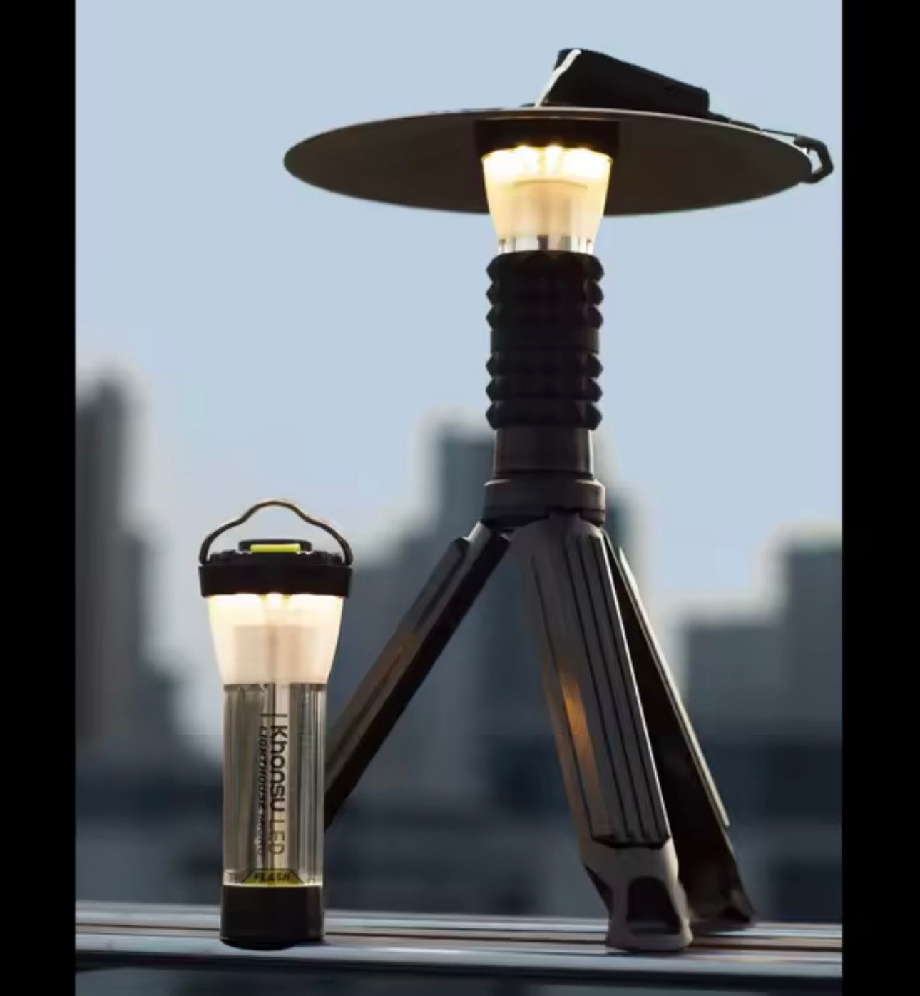 Lampe de camping Rechargeable LED 3000 mAh - LUNEIXO