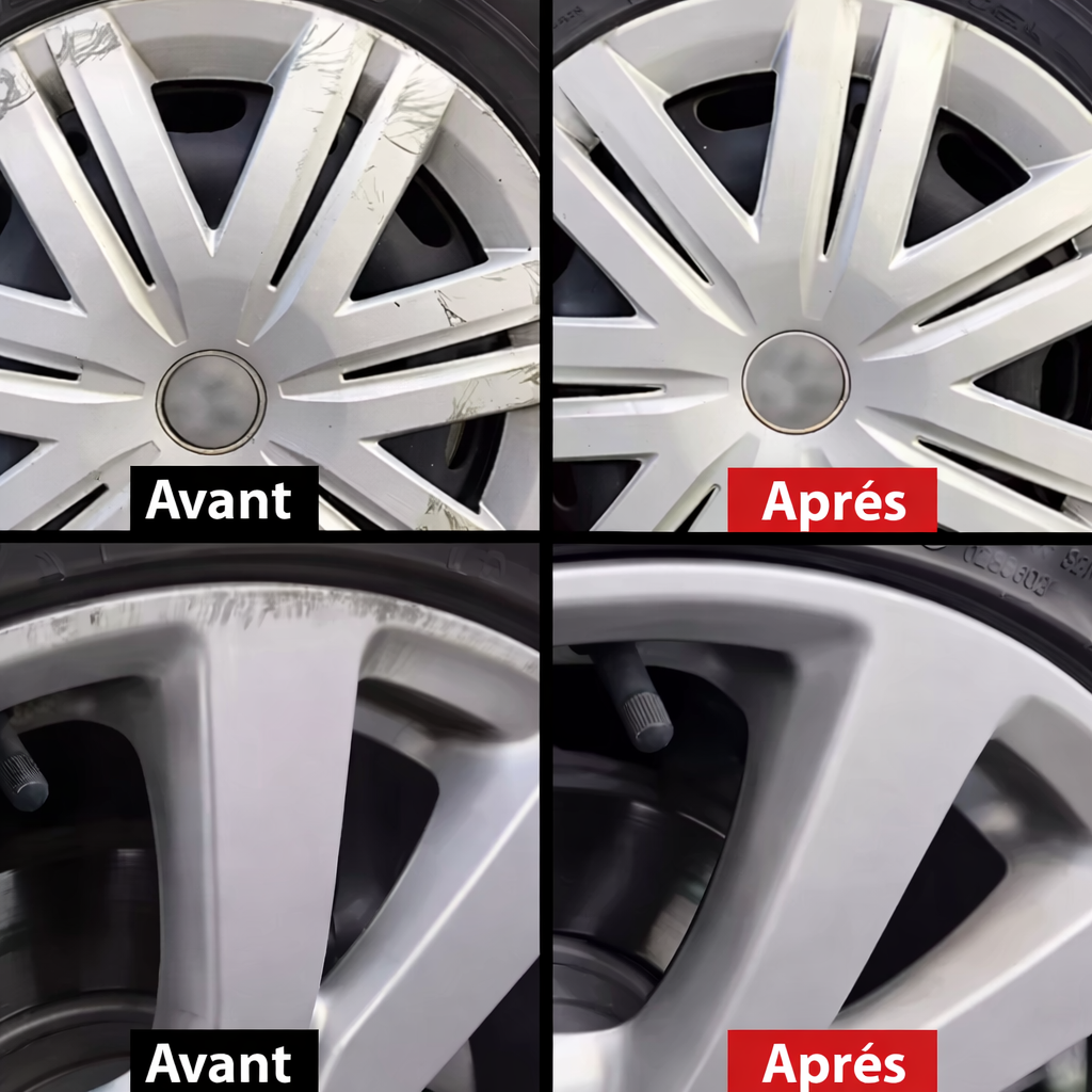 Pâte anti-rayures pour jantes Luneixo