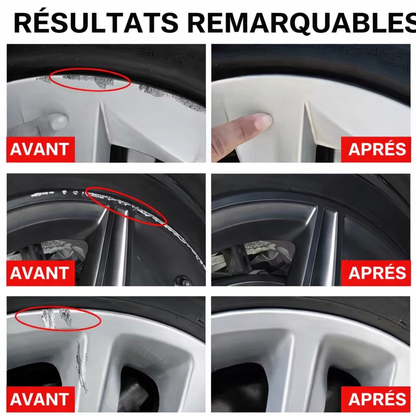Pâte anti-rayures pour jantes Luneixo