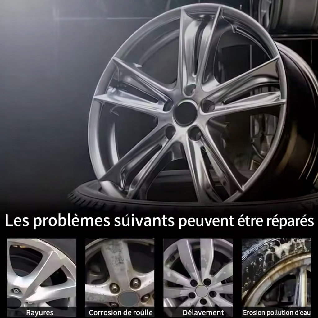 Pâte anti-rayures pour jantes Luneixo