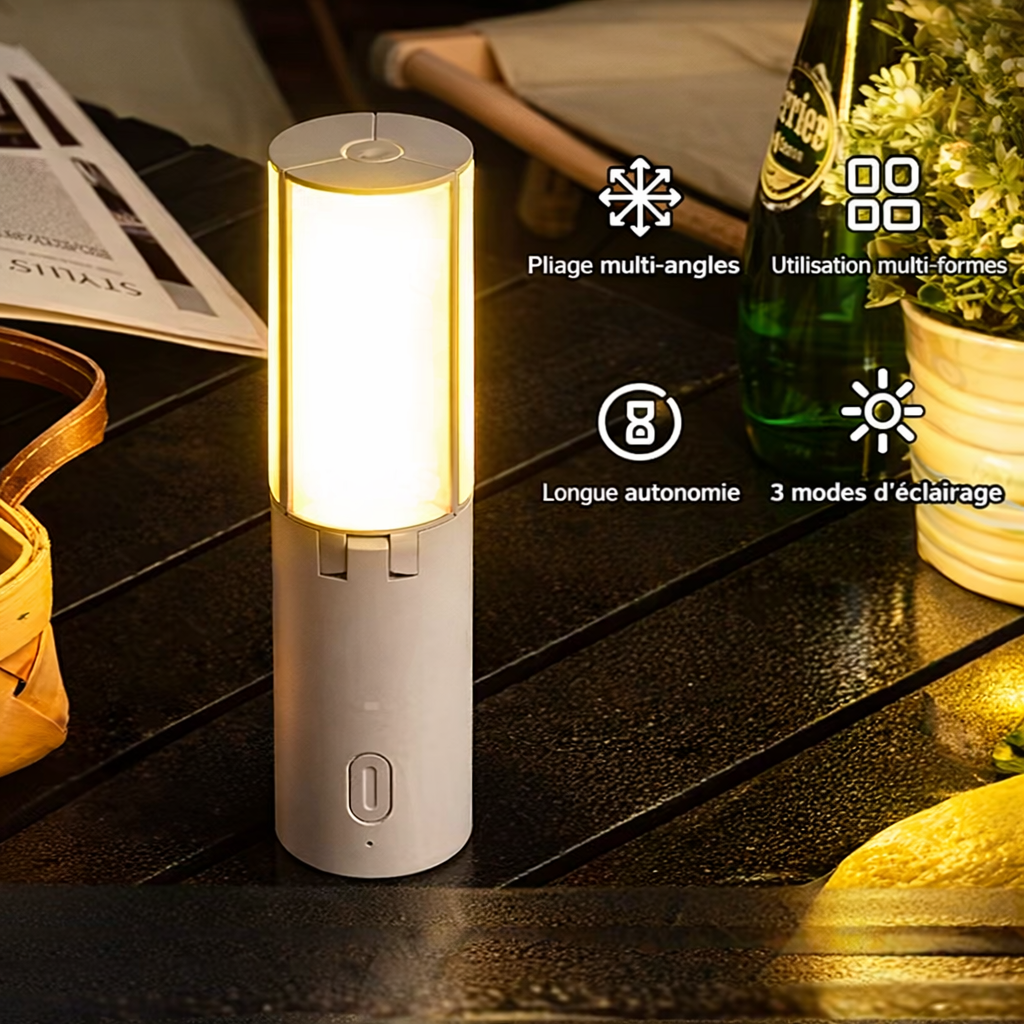Lampe pliable multifonctions - Luneixo