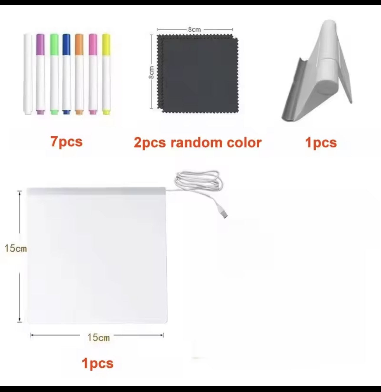 Tableau de création en acrylique LED - Luneixo